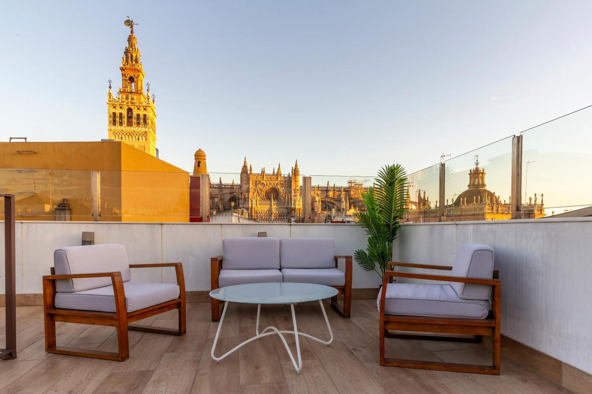Appartamento Conteros Duplex - Terraza Vistas A La Giralda Siviglia Esterno foto
