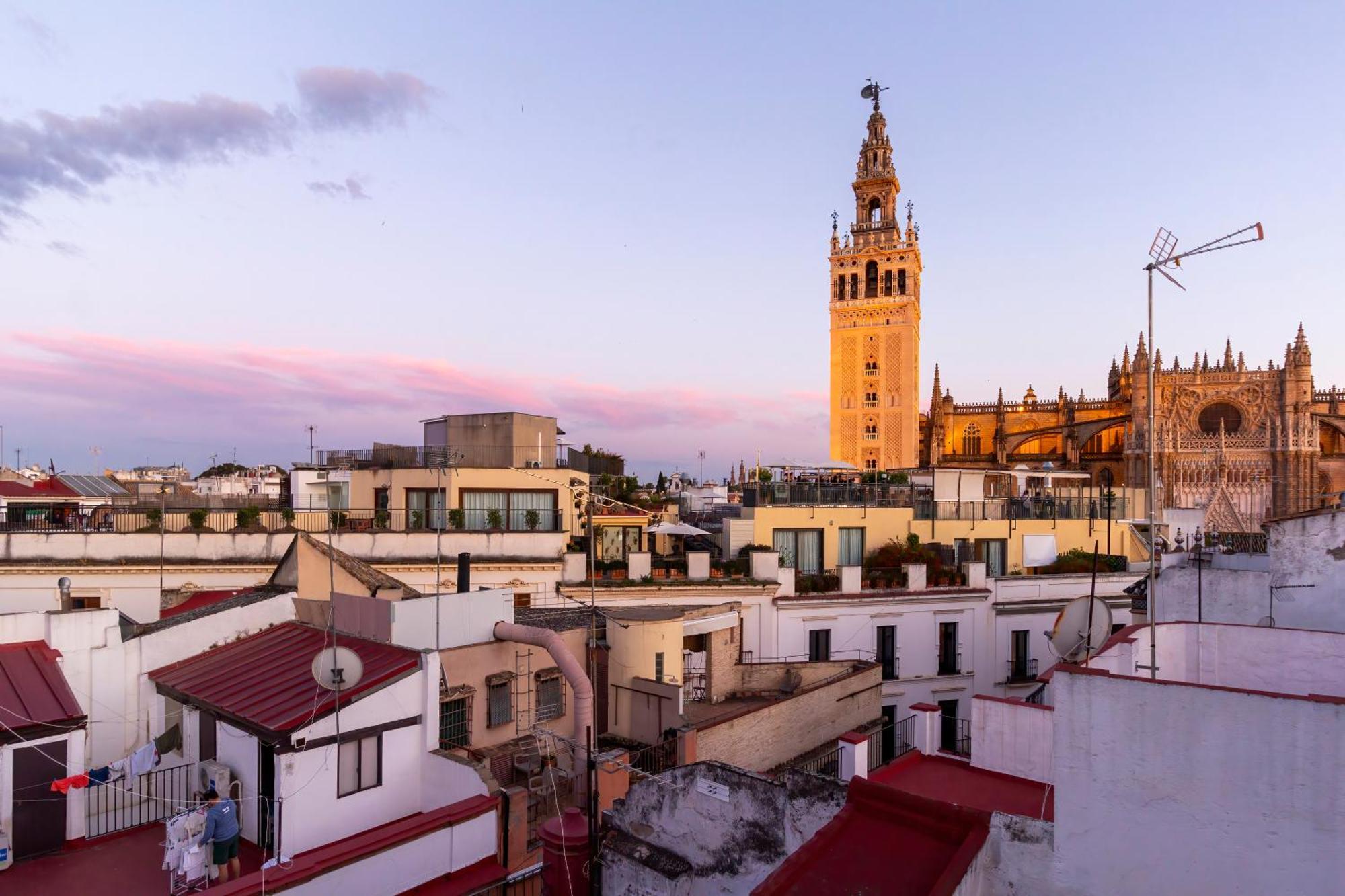 Appartamento Conteros Duplex - Terraza Vistas A La Giralda Siviglia Esterno foto